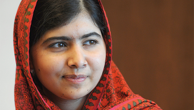 Malala Yousafzai sufrió un atentado de parte de los talibanes. Foto: EFE