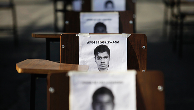 Ayotzinapa desencadenó mecanismos de rostridad muy fuertes. Foto: Reuters