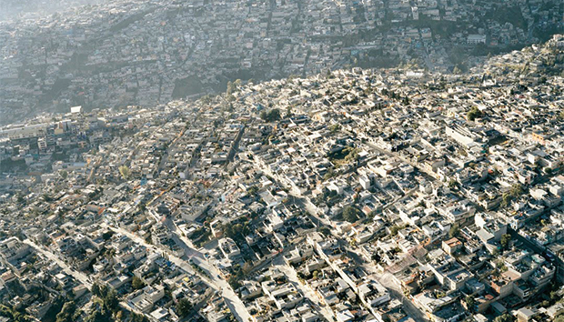 Vista aérea de la zona metropolitana de la Ciudad de México. Foto: Pablo Lápez Luz