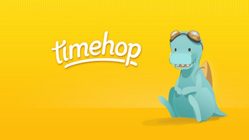 Logotipo de la aplicación Timehop, que permite recuperar actividad pasada de todas las redes sociales.
