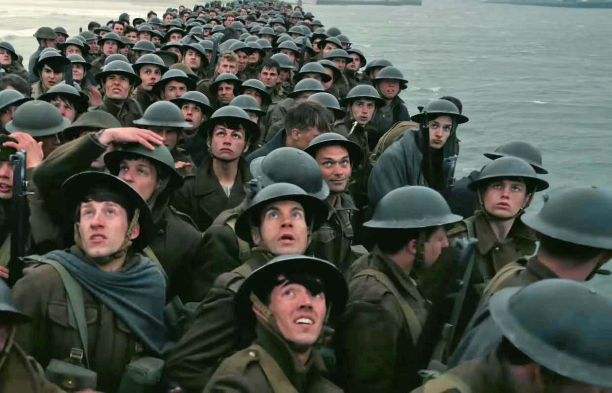 Imagen de la película «Dunkirk», de Cristopher Nolan
