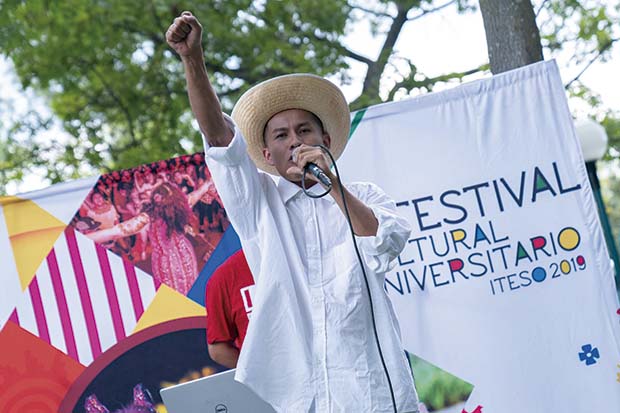 Sant participó en el Festival Cultural Universitario del ITESO en 2019. Fotos: Luis Ponciano